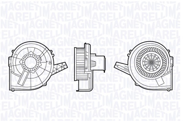 Kachelventilator Magneti Marelli 069412666010