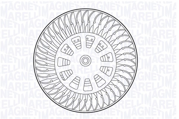 Kachelventilator Magneti Marelli 069412697010