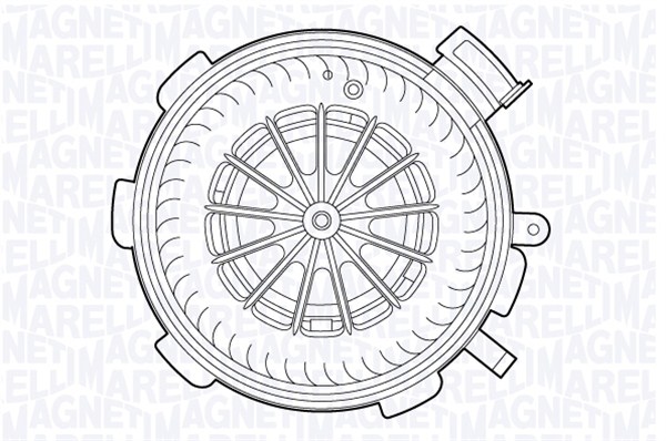 Kachelventilator Magneti Marelli 069412701010