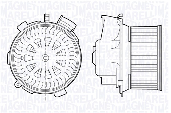 Kachelventilator Magneti Marelli 069412711010