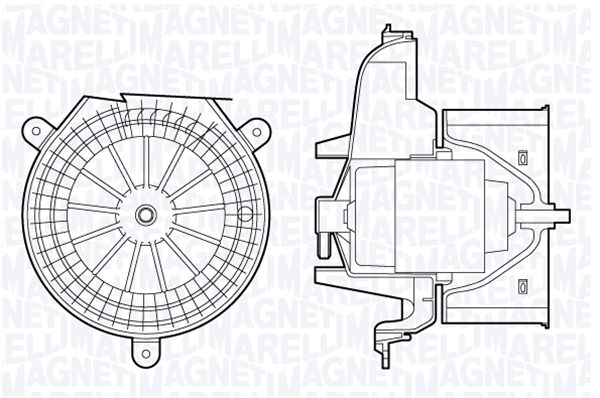 Kachelventilator Magneti Marelli 069412712010