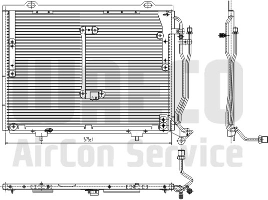Waeco Airco condensor 8880400209