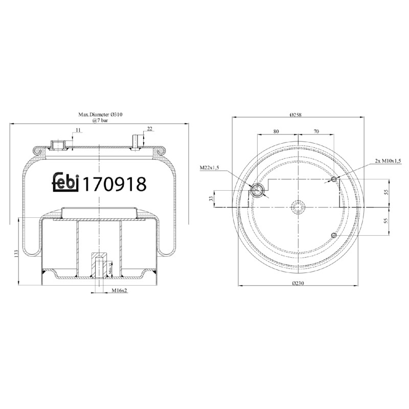 Veerbalg Febi Bilstein 170918