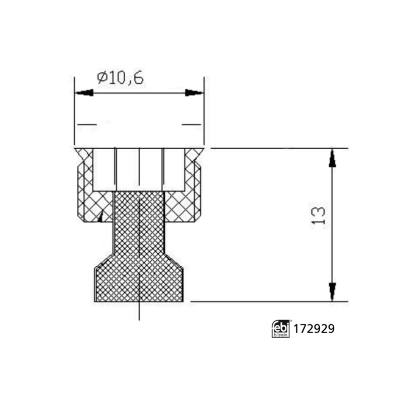 Ureumfilter Febi Bilstein 172929