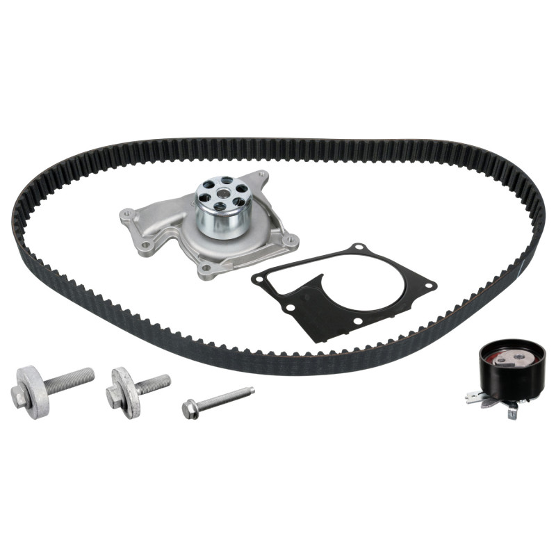 Distributieriem kit inclusief waterpomp Febi Bilstein 173163