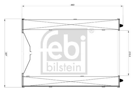 Febi Bilstein Luchtfilter 173197