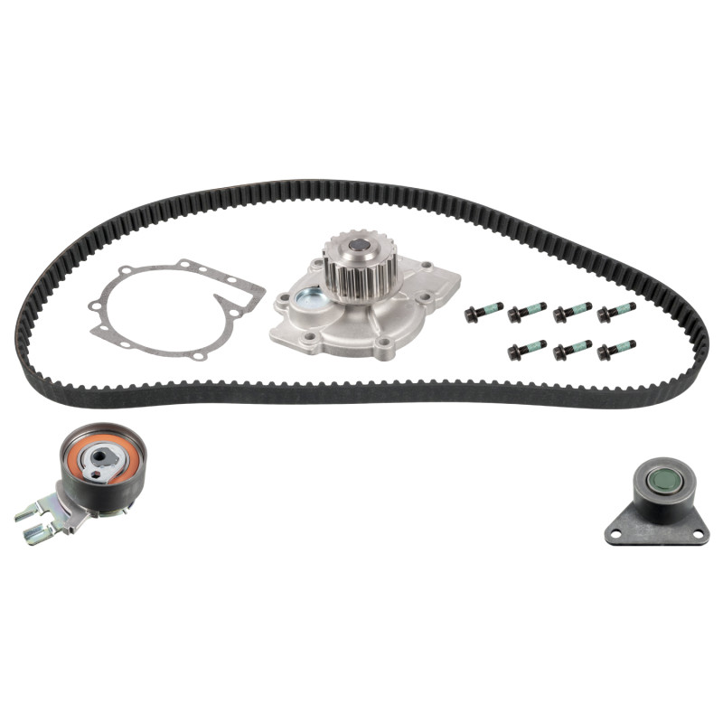 Distributieriem kit inclusief waterpomp Febi Bilstein 173208