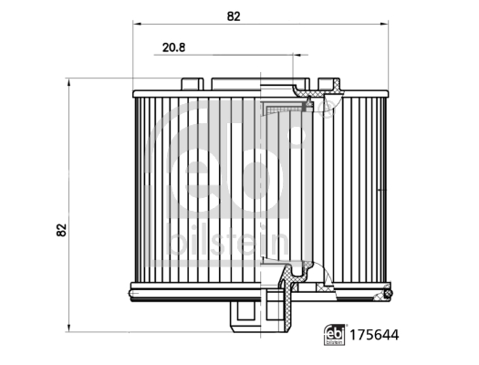 Febi Bilstein Brandstoffilter 175644