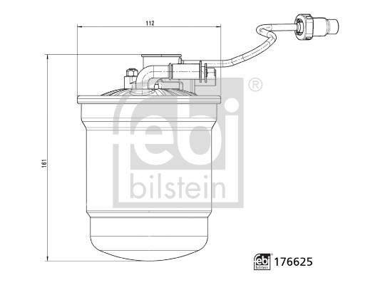 Febi Bilstein Brandstoffilter 176625