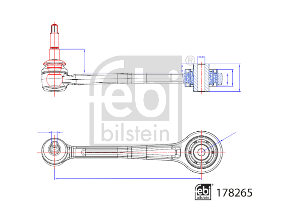 Febi Bilstein Draagarm 178265