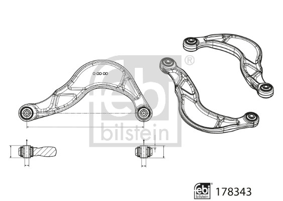 Febi Bilstein Draagarm 178343
