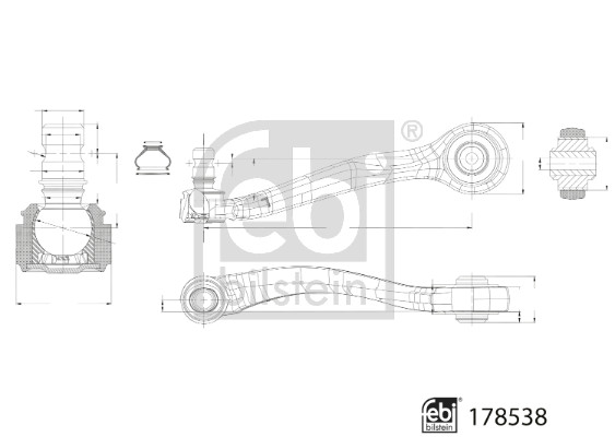 Febi Bilstein Draagarm 178538
