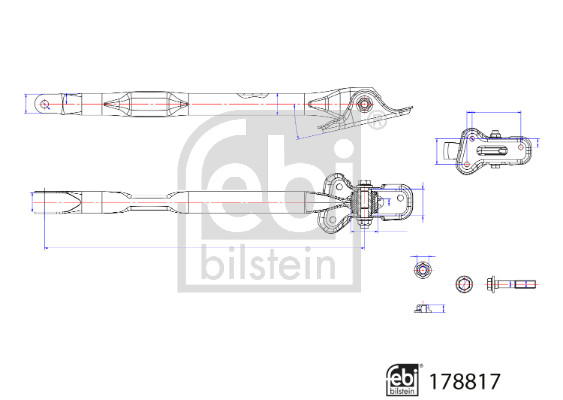 Febi Bilstein Draagarm 178817