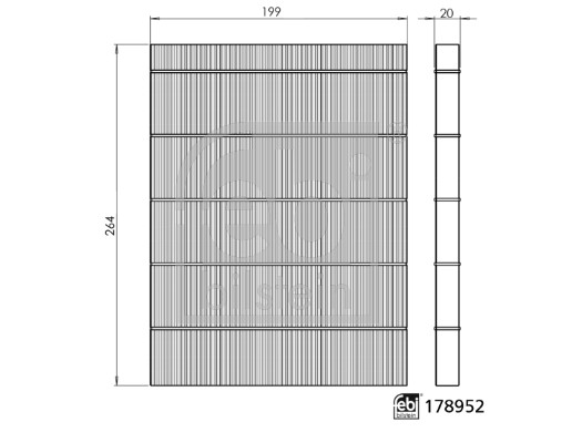 Interieurfilter Febi Bilstein 178952