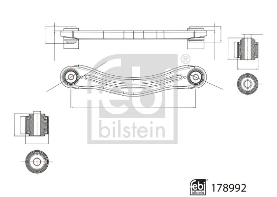 Febi Bilstein Draagarm 178992