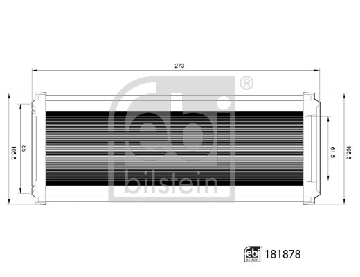 Luchtfilter Febi Bilstein 181878