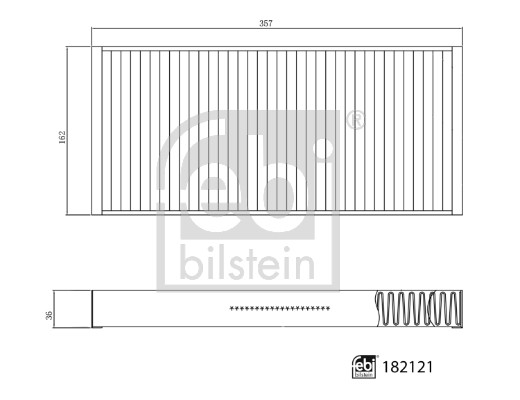 Interieurfilter Febi Bilstein 182121