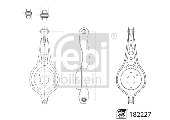 Draagarm Febi Bilstein 182227