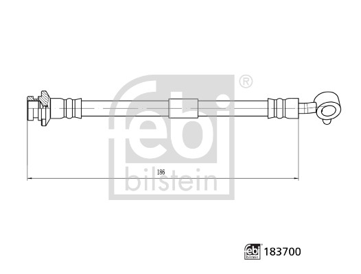 Remslang Febi Bilstein 183700