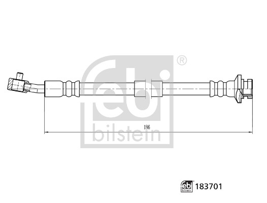 Remslang Febi Bilstein 183701