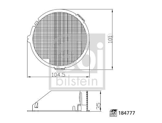 Interieurfilter Febi Bilstein 184777