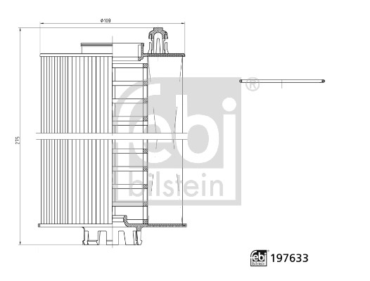 Oliefilter Febi Bilstein 197633