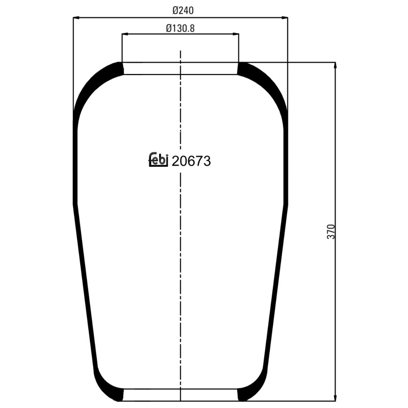 Veerbalg Febi Bilstein 20673