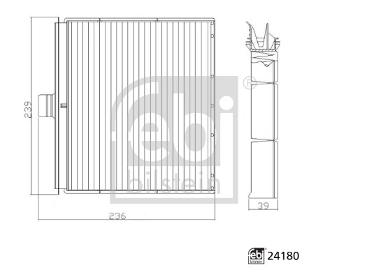 Febi Bilstein Interieurfilter 24180
