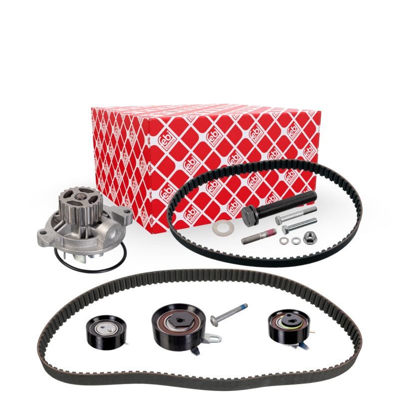 Distributieriem kit inclusief waterpomp Febi Bilstein 45121