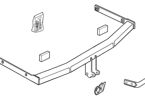 Trekhaak Brink 261300