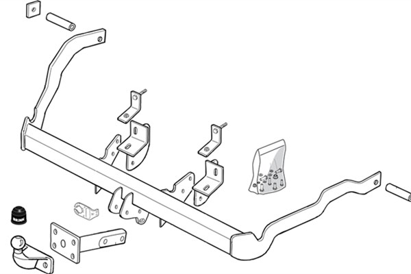 Trekhaak Brink 408600