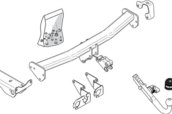 Trekhaak Brink 424800