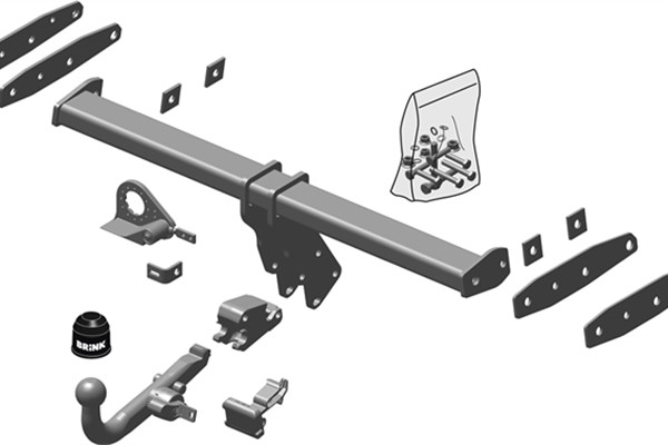 Trekhaak Brink 517600