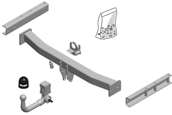 Trekhaak Brink 592300