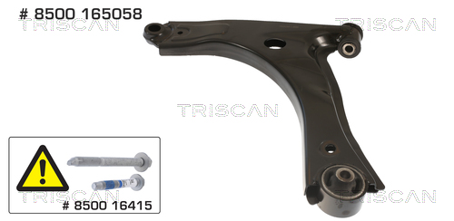 Draagarm Triscan 8500 165058