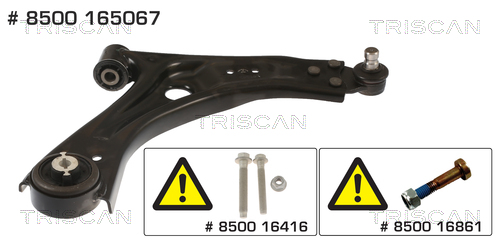 Draagarm Triscan 8500 165067