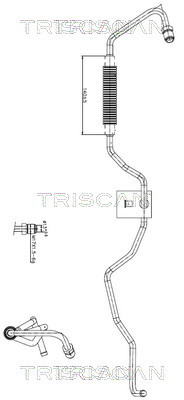 Hydraulische slang, besturing Triscan 8516 13002