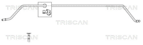 Hydraulische slang, besturing Triscan 8516 16042