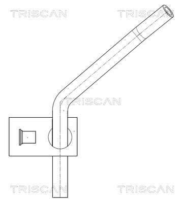 Hydraulische slang, besturing Triscan 8516 29013