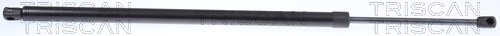 Gasveer, kofferruimte Triscan 8710 16280
