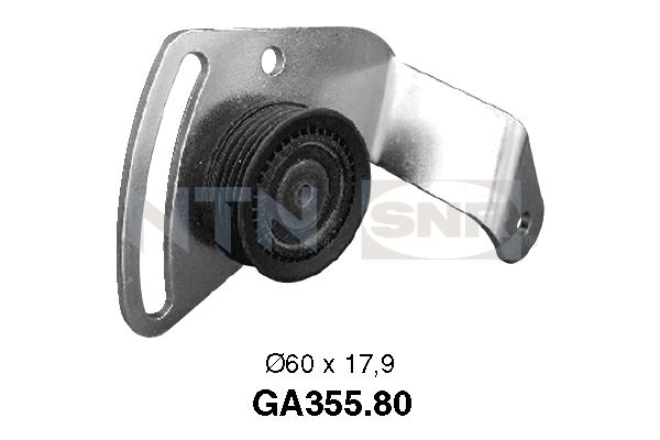 Spanrol (poly) V-riem SNR GA355.80