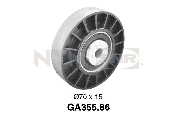 Geleiderol (poly) V-riem SNR GA355.86