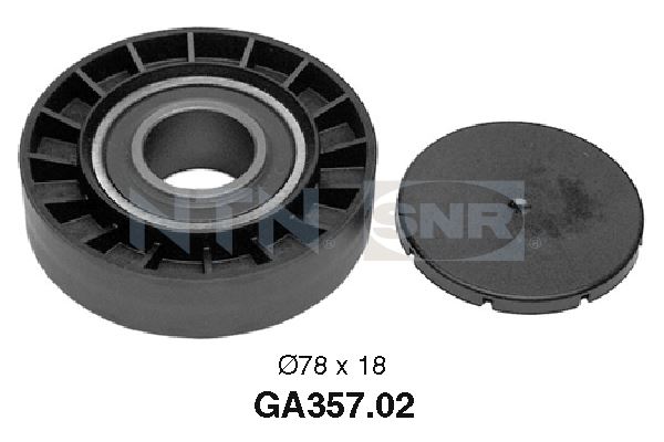 Geleiderol (poly) V-riem SNR GA357.02