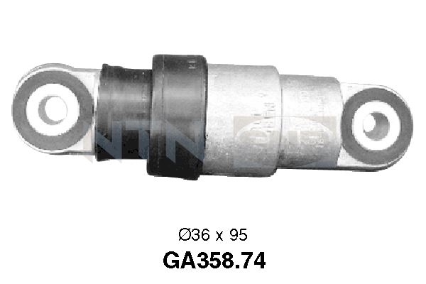 Spanrol (poly) V-riem SNR GA358.74