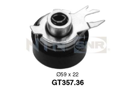 Spanrol distributieriem SNR GT357.36
