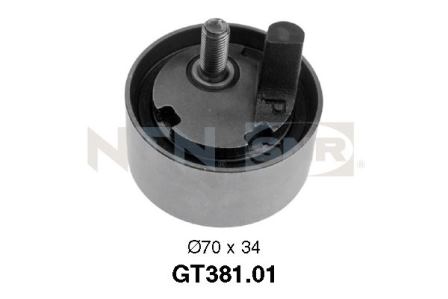 Spanrol distributieriem SNR GT381.01