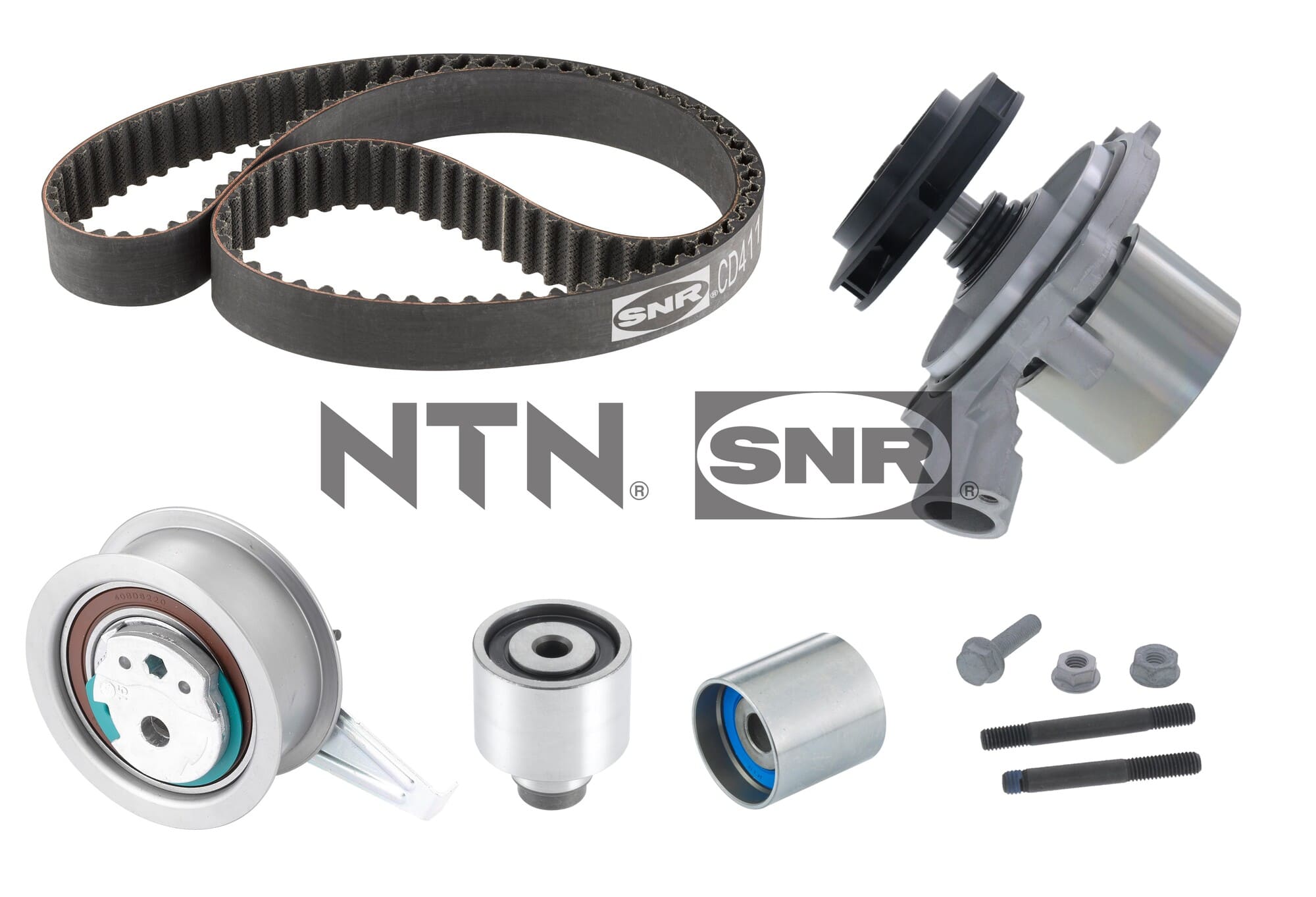 Distributieriem kit inclusief waterpomp SNR KDP457.790