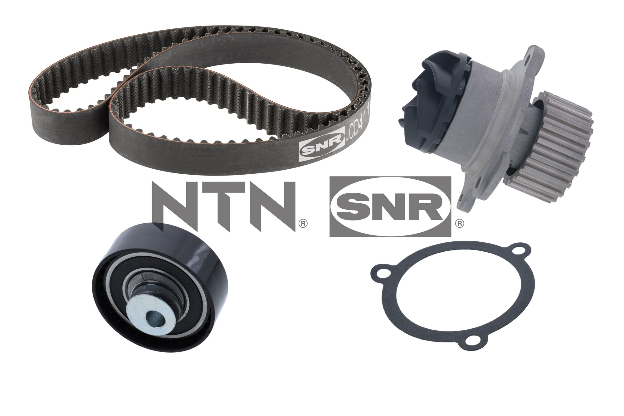 Distributieriem kit inclusief waterpomp SNR KDP472.010