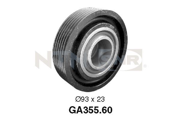 Geleiderol (poly) V-riem SNR GA355.60