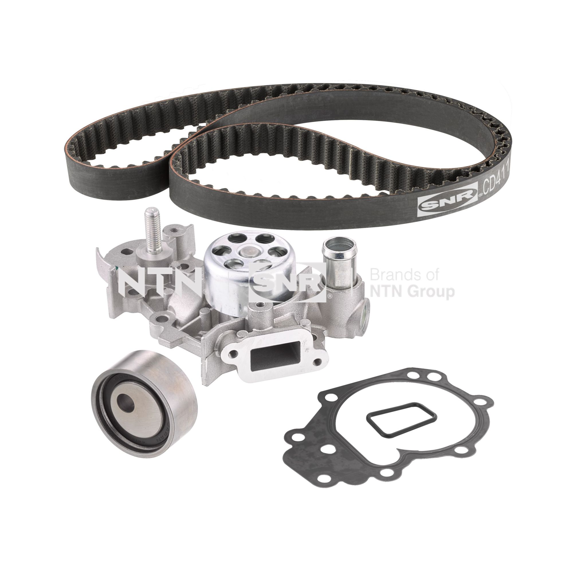 Distributieriem kit inclusief waterpomp SNR KDP455.132